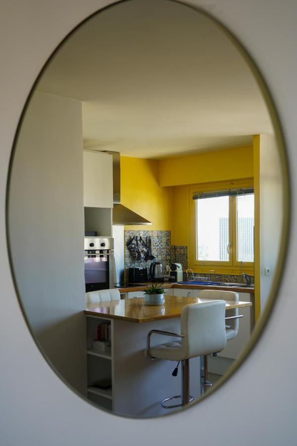 Vue panoramique sur Paris : Sublime appartement au centre de Courbevoie Extérieur photo