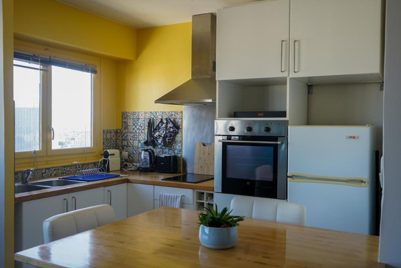 Vue panoramique sur Paris : Sublime appartement au centre de Courbevoie Extérieur photo